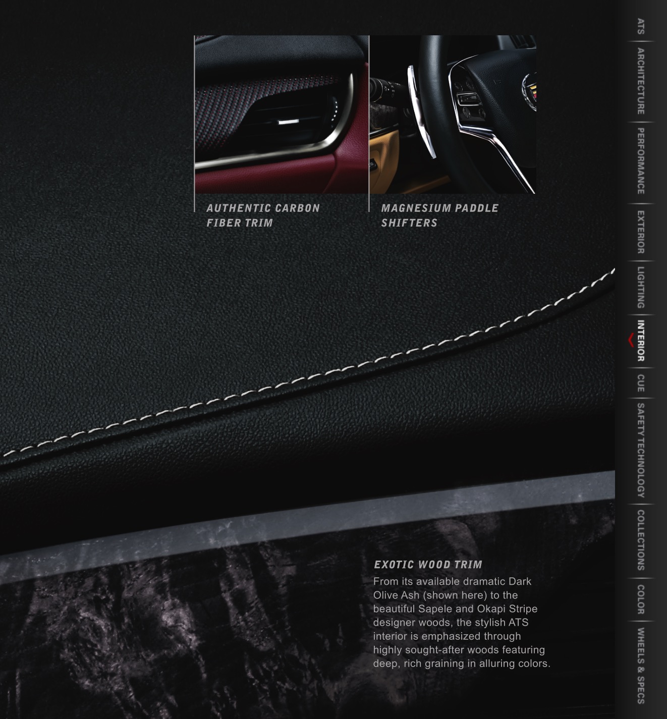2013 Cadillac ATS Brochure Page 3